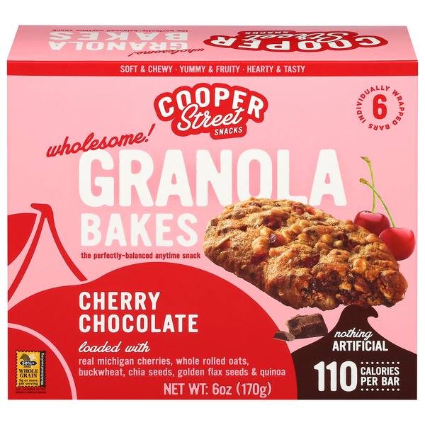 Cooper Street Chocolate Cherry Granola Cookie Bakes