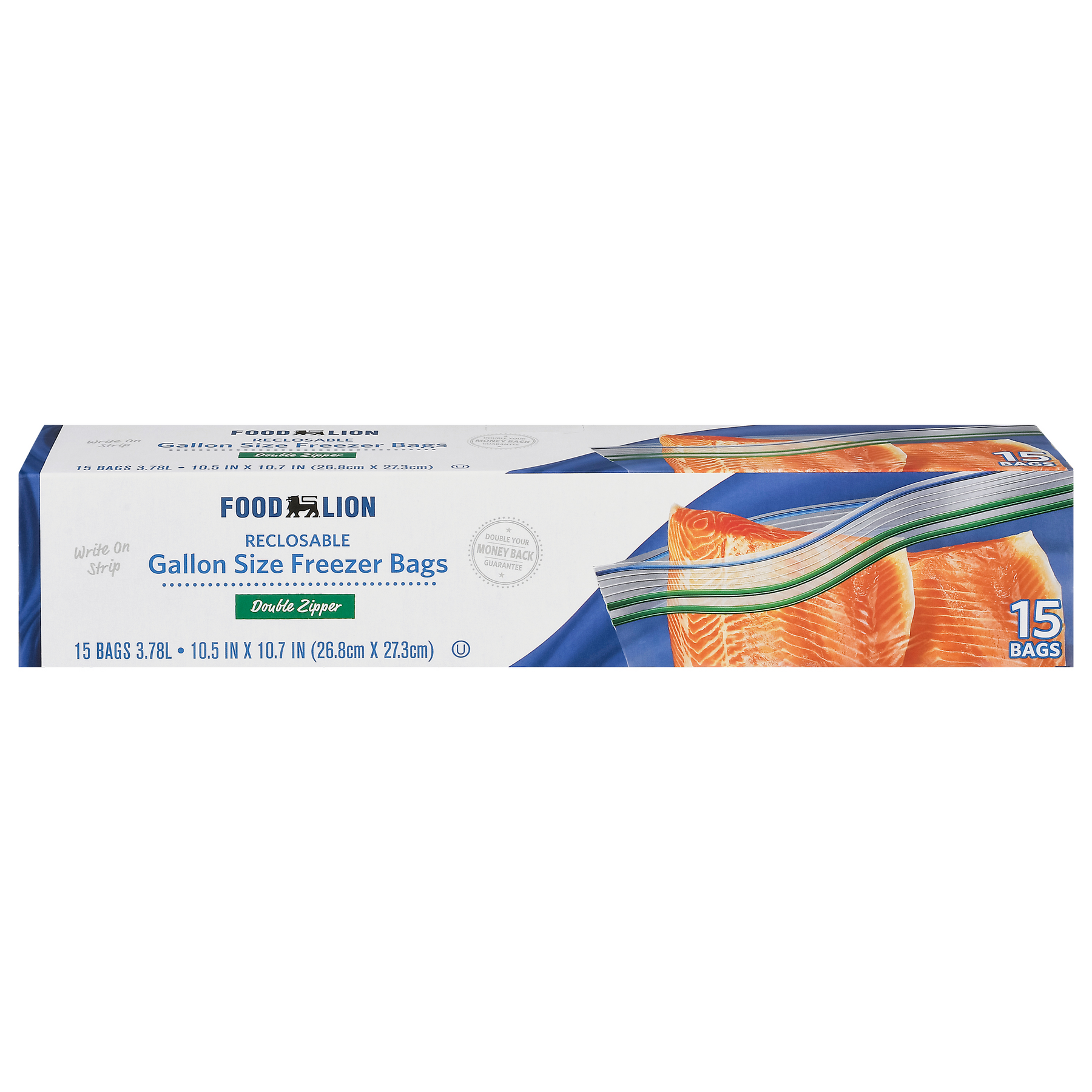 Food Lion Food Lion Freezer Bags Reclosable Gallon Size