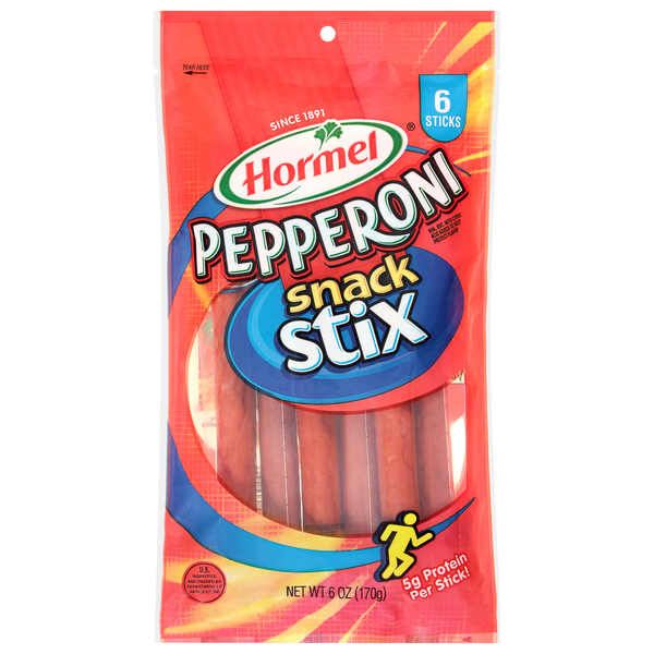 Hormel Pepperoni Stix - 6 ct
