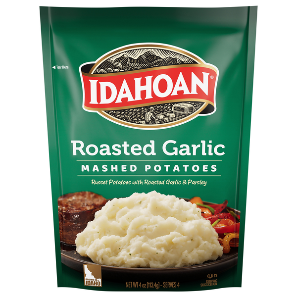 Idahoan Roasted Garlic Mashed Potatoes