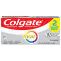 Colgate Total Anticavity Clean Mint Toothpaste Value Pack - 2 ct