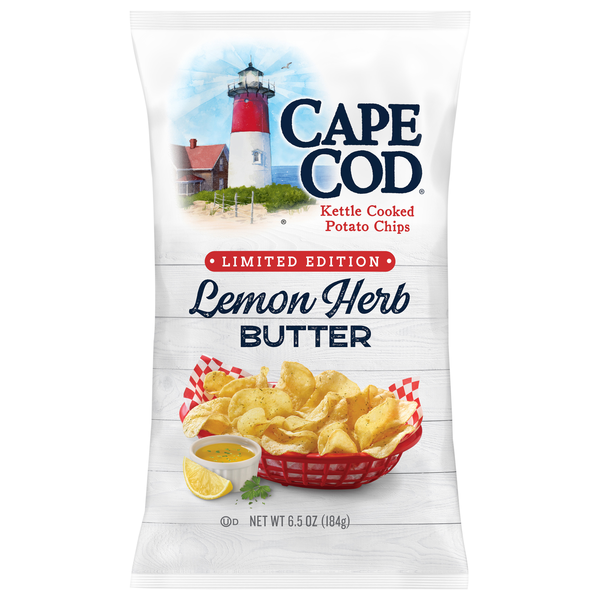 Cape Cod Lemon Herb Butter Kettle Cooked Potato Chips