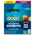 GoGo squeeZ Active Blueberry Cherry Raspberry & Lime Pouches - 4 ct