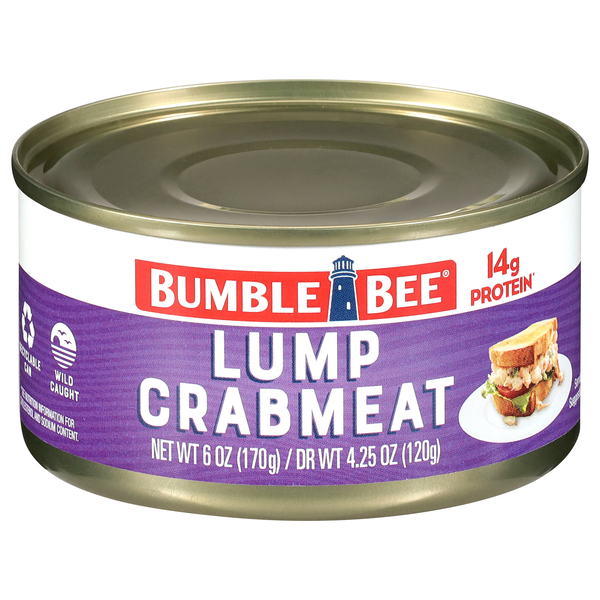 Bumble Bee Wild Caught Lump Crabmeat