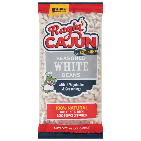 Ragin' Cajun Seasoned White Beans