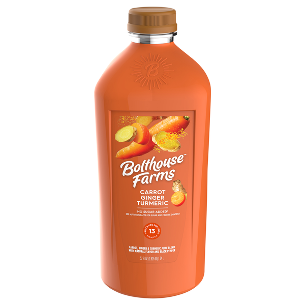 Bolthouse Farms Carrot Ginger Turmeric Vegetable Juice