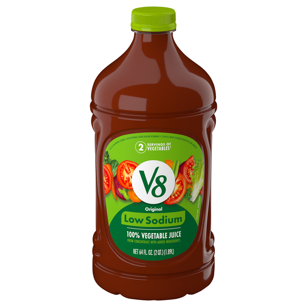 V8 Low Sodium Original 100% Vegetable Juice