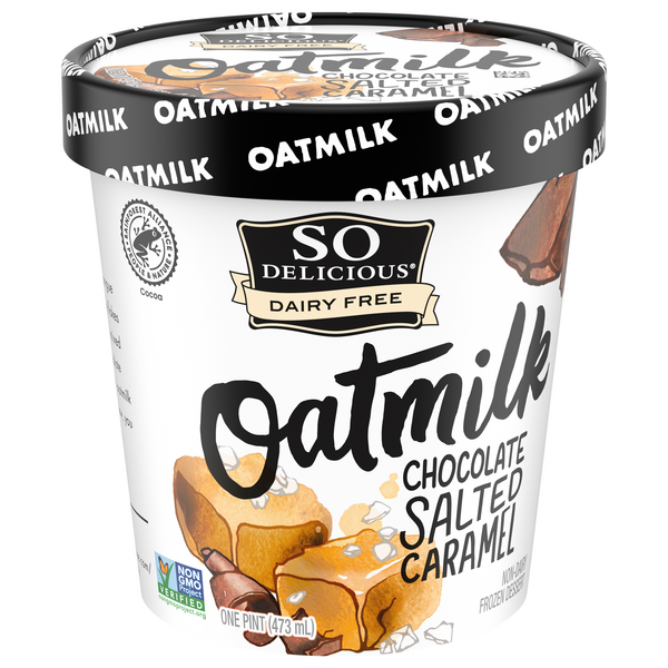 Save on So Delicious Oat Milk NonDairy Frozen Dessert Chocolate Salted