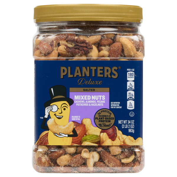 Planters Deluxe Mixed Nuts Salted