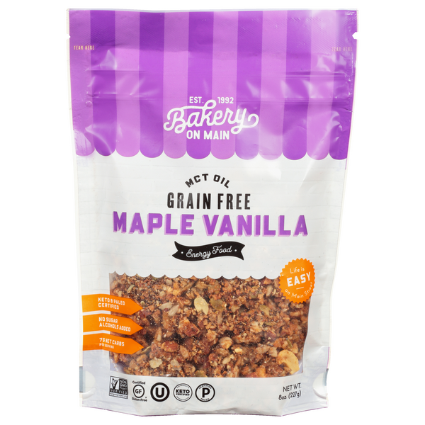 Save on Bakery on Main Granola Maple Vanilla Grain Free Order Online