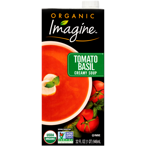 Imagine Organic Tomato Basil Creamy Soup