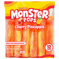 Budget Saver Monster Pops Slushed Cherry Pineapple Ice Pops - 12 ct