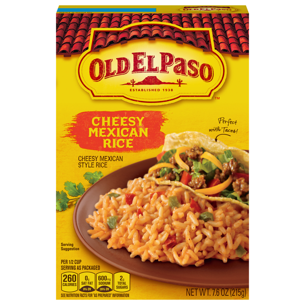 Old El Paso Cheesy Mexican Rice