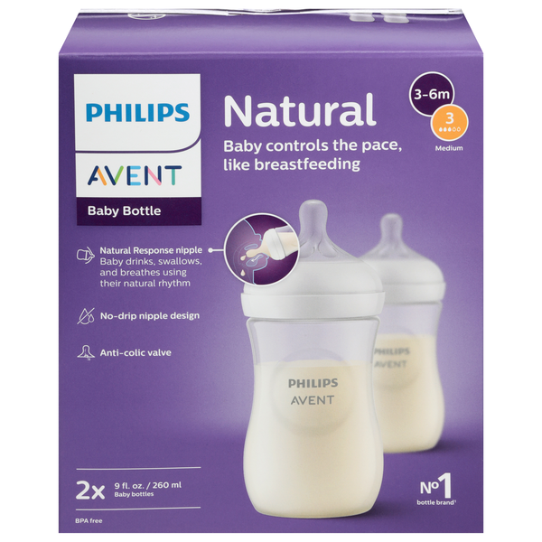Save on Philips Avent Natural oz Baby Bottle 1m+ Order Online