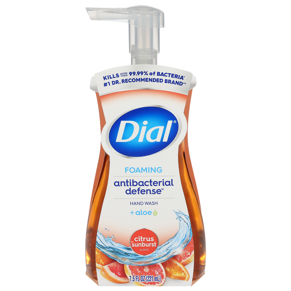 Dial Complete Citrus Sunburst Antibacterial Foaming Hand Wash