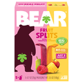 Bear Apple Pear Pineapple Raspberry Fruit Splits - 5 ct