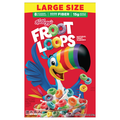 Froot Loops Fruit Flavor Multigrain Cereal Large Size