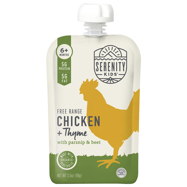 Serenity Kids Baby Food Chicken + Thyme