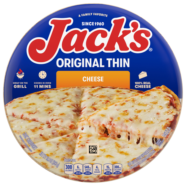 Jack's Original Thin Cheese Pizza Frozen