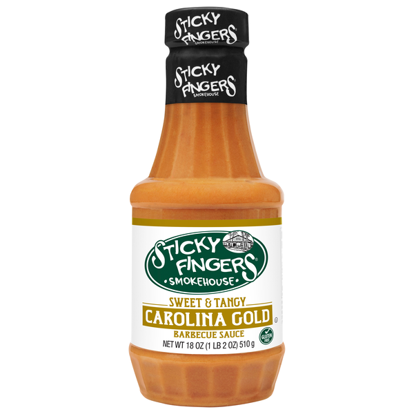 Sticky Fingers Smokehouse Sweet & Tangy Carolina Gold Barbecue Sauce