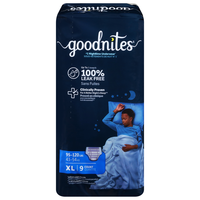 GoodNites Boys XL Nighttime Underwear 95-120+ lb