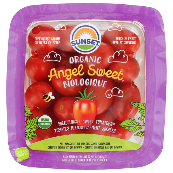 Sunset Organic Angel Sweet Grape Tomatoes