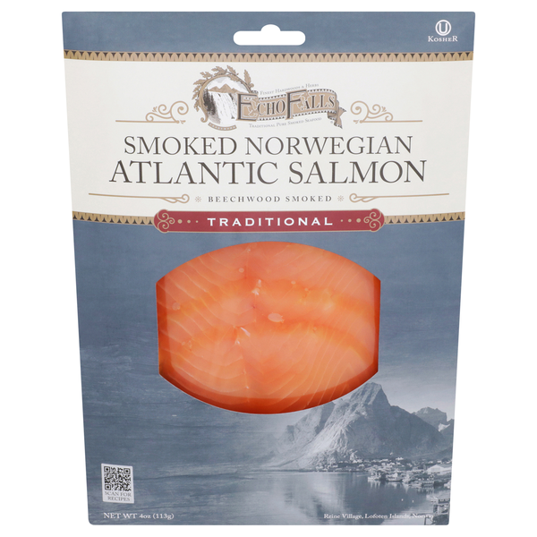 Echo Falls Smoked Norwegian Atlantic Traditional Salmon