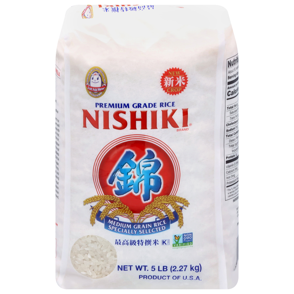Nishiki Medium Grain Premium Grade Rice