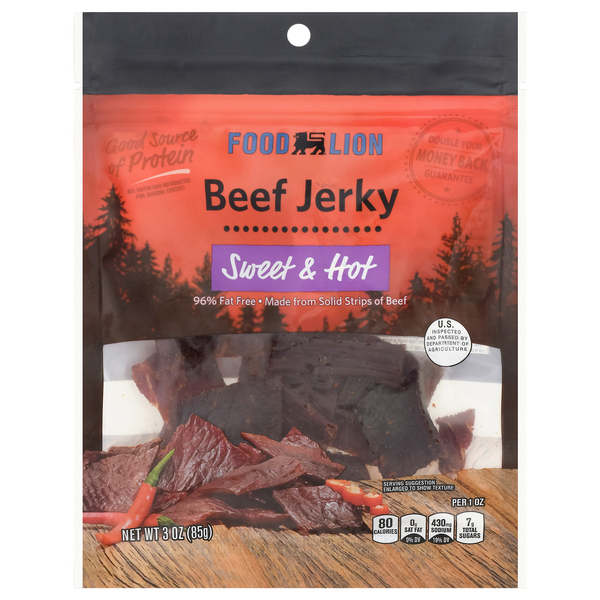 Save on Food Lion Beef Jerky Sweet & Hot Order Online Delivery Food Lion