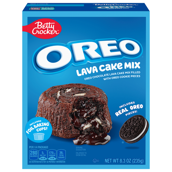 Betty Crocker OREO Lava Cake Mix