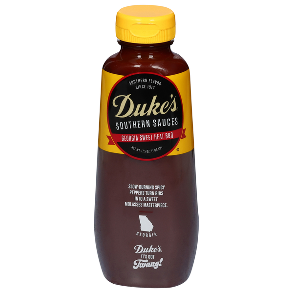 Duke's Southern Georgia Sweet Heat BBQ Sauce