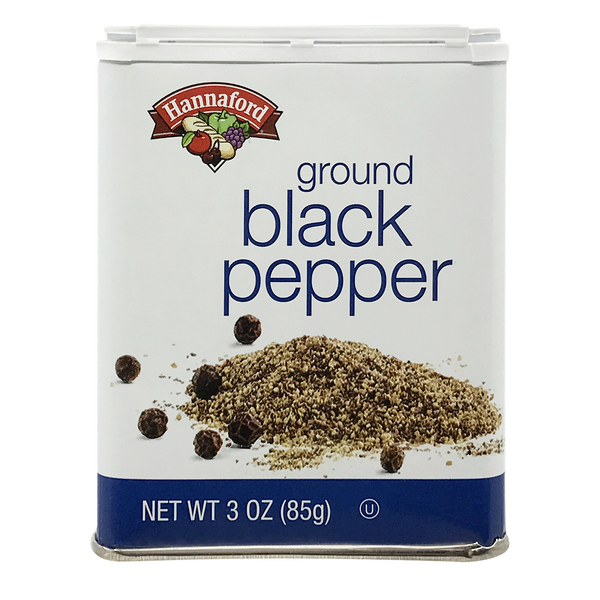 Hannaford Ground Black Pepper