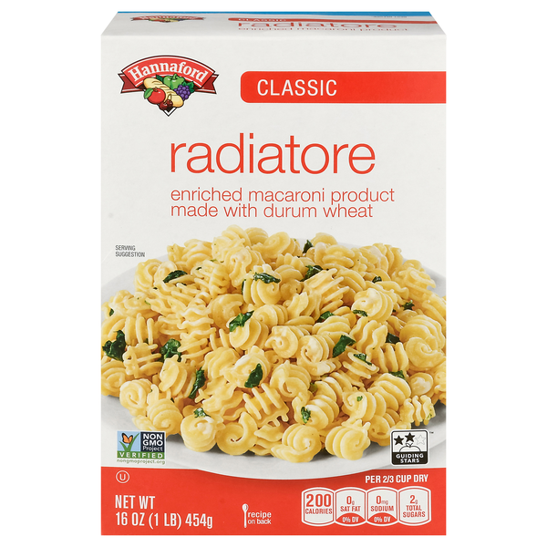 Hannaford Classic Radiatore Pasta
