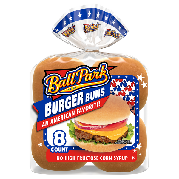 Save on Ball Park Burger Buns 8 ct Order Online Delivery Stop & Shop