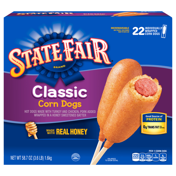 State Fair Classic Corn Dogs - 22 ct