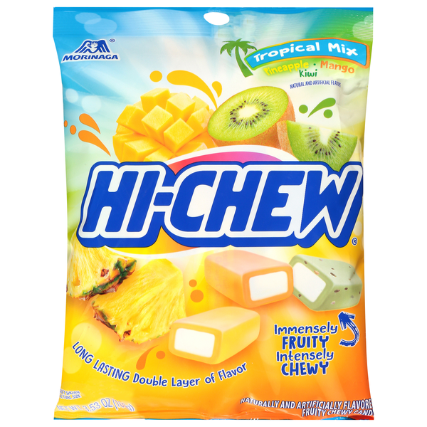 Hi-Chew Tropical Mix Fruit Chews Candy