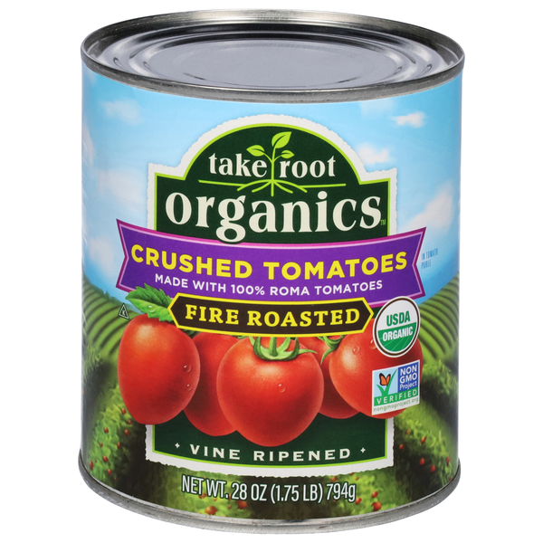 Take Root Organics Fire Roasted Crushed Tomatoes