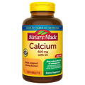 Nature Made 600mg Calcium with Vitamin D3 Tablets