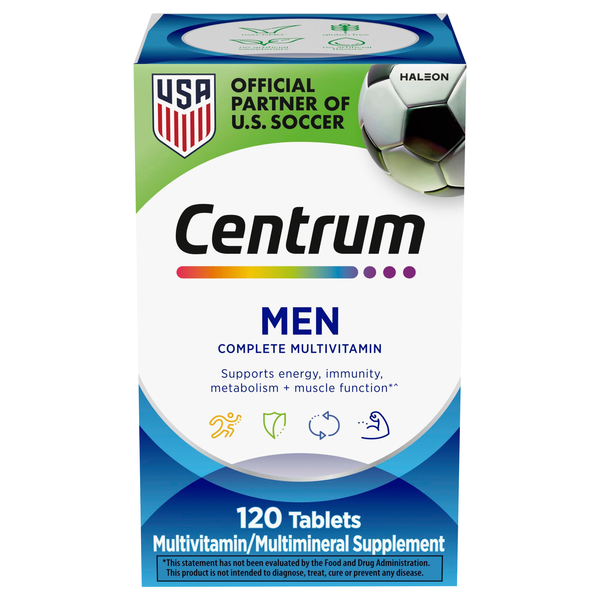Centrum Men's Multivitamin/Multimineral Supplement Tablets