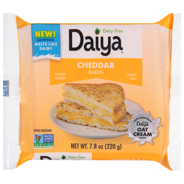 Daiya Dairy Free Plant-Based Vegan Cheddar Slices - 10 ct
