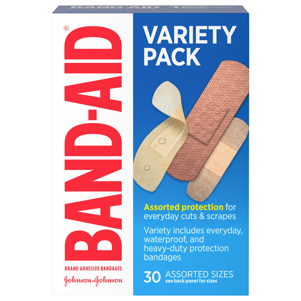 Band-Aid Assorted Sizes Bandages Variety Pack
