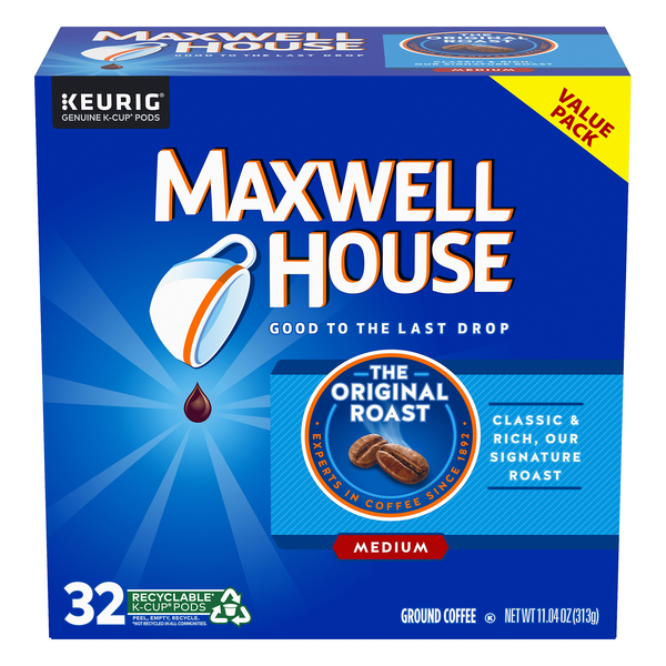 Original Roast Medium Coffee K-Cups 