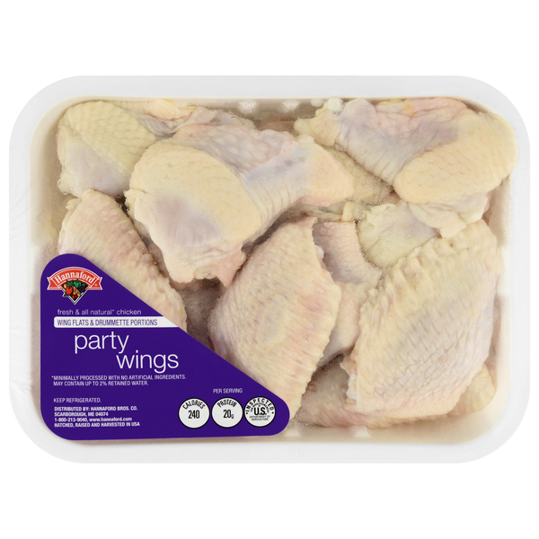 Hannaford Flats & Drummette Party Wings Fresh