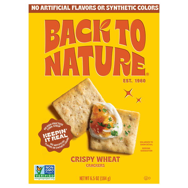 Back to Nature Crispy Wheat Crackers