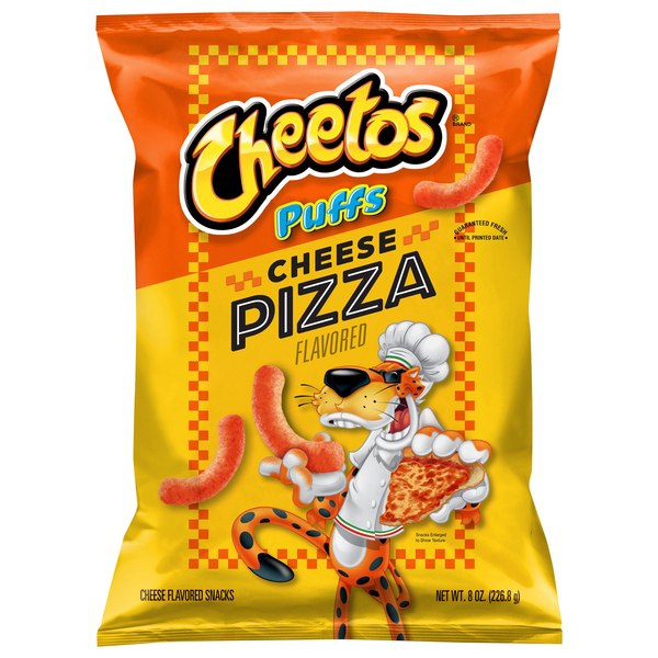 Cheetos Puffs Cheese Pizza Flavored Snacks