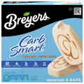 Breyers Carb Smart Caramel Swirl Frozen Dairy Dessert Bars - 6 ct