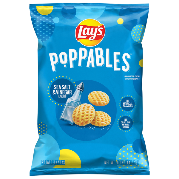 Lay's Poppables Sea Salt & Vinegar Potato Snacks
