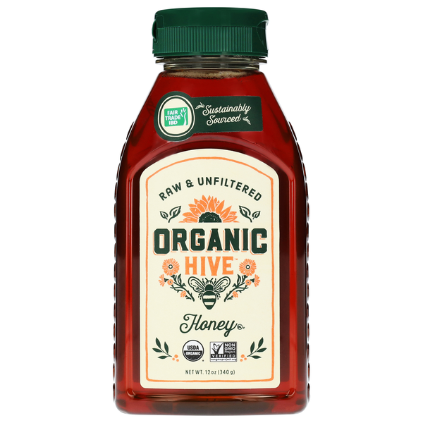 Organic Hive Raw & Unfiltered Honey