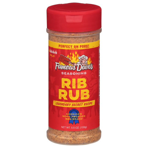 Famous Dave's Mild Rib Rub Seasoning