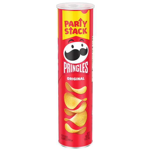 Pringles Original Potato Crisps Chips Party Stack